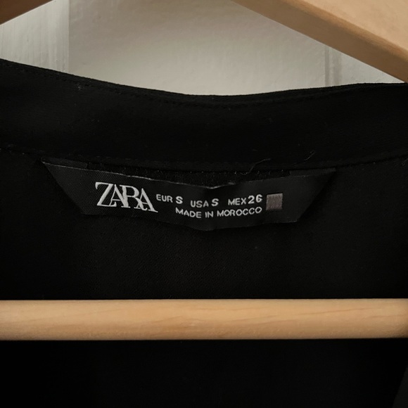 Long black Zara dress - Picture 3 of 3